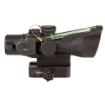 Picture of Trijicon ACOG - 3X24mm - Dual Illuminated Green Horseshoe/Dot 223/55 Grain - Includes Q-LOC Mount - Matte Finish - Black TA50-C-400350