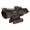 Picture of Trijicon ACOG - 3X24mm - Dual Illuminated Red Horseshoe/Dot 223/55 Grain - Includes Q-LOC Mount - Matte Finish - Black TA50-C-400348