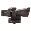 Picture of Trijicon ACOG - 3X24mm - Dual Illuminated Red Horseshoe/Dot 223/55 Grain - Includes Q-LOC Mount - Matte Finish - Black TA50-C-400348