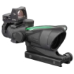 Picture of Trijicon ACOG - 4X32mm - Dual Illuminated Green Chevron .223 Reticle - TA51 Mount - 3.25 MOA RMR Type 2 - Matte Black Finish TA31-D-100548