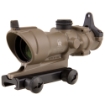 Picture of Trijicon ACOG Rifle Scope - 4X 32 - Amber Crosshair .223 Reticle - Center Illuminated - w/BUIS & TA51 Mount-CK-FDE - Dark Earth TA01-D-100319