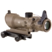 Picture of Trijicon ACOG Rifle Scope - 4X 32 - Amber Crosshair .223 Reticle - Center Illuminated - w/BUIS & TA51 Mount-CK-FDE - Dark Earth TA01-D-100319