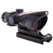 Picture of Trijicon ACOG Rifle Scope - 4X32 - Red Chevron Reticle - Includes Flattop Mount - Matte Finish TA31F