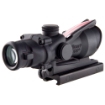 Picture of Trijicon ACOG Rifle Scope - 4X32 - Red Chevron Reticle - Includes Flattop Mount - Matte Finish TA31F