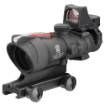 Picture of Trijicon ACOG Scope - Dual Illuminated Red Chevron .223 Reticle - With Colt Knob Thumbscrew Mount - LED 3.25 MOA Red Dot RMR Type 2 TA31-D-100549