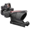 Picture of Trijicon ACOG Scope - Dual Illuminated Red Chevron .223 Reticle - With Colt Knob Thumbscrew Mount - LED 3.25 MOA Red Dot RMR Type 2 TA31-D-100549