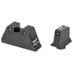 Picture of Trijicon Bright & Tough - Sight - Suppressor Set - Fits Glock 20,21,29,30 and 41 (including S and SF variants) - Black Front/Black Rear with Green Lamps GL204-C-600698