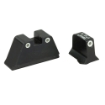 Picture of Trijicon Bright & Tough Suppressor Height Night Sights - Fits Glock 20/21/29/30 - Tritium Front/Rear - Green 3 Dot GL204-C-600689