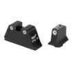 Picture of Trijicon Bright & Tough Suppressor Height Night Sights - Fits Glock 20/21/29/30 - Tritium Front/Rear - Green 3 Dot GL204-C-600689