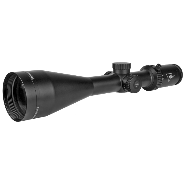 Picture of Trijicon Credo HX 2.5-10x56mm Second Focal Plane Riflescope with Green Standard Duplex - 30mm Tube - Satin Black - Low Capped Adjusters CRHX1056-C-2900030