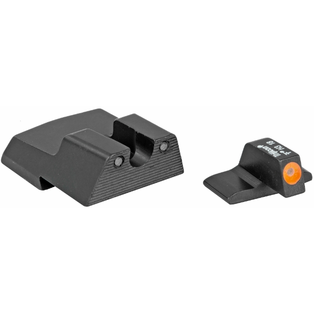 Picture of Trijicon HD Night Sights - Fits H&K .45C - .45C Tactical - P30 - P30L - and VP9 models - Not compatible with Optics Ready VP9 - Orange Front Outline - Front/Rear HK110O-600601