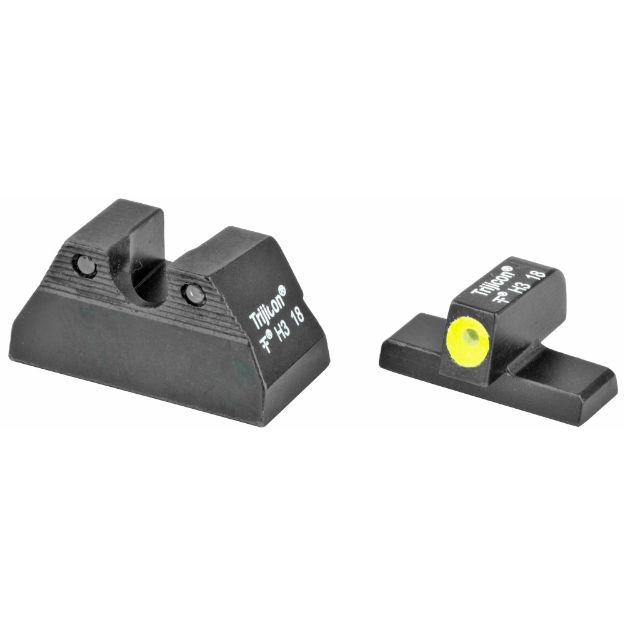 Picture of Trijicon HD Night Sights - Fits H&K USP Compact - Yellow Front - 3 Dot Green Tritium HK108Y-600598