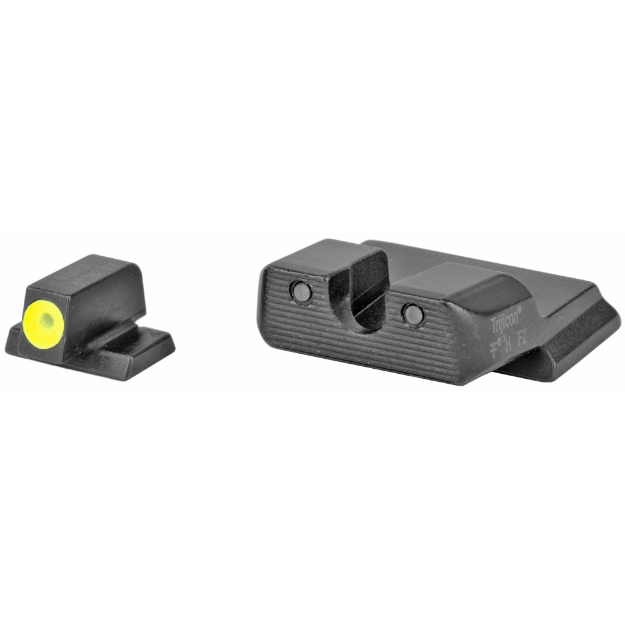 Picture of Trijicon HD Tritium Night Sight - Fits S&W M&P Shield - Yellow Outline SA139-C-600721