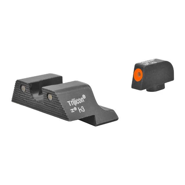 Picture of Trijicon HD XR Night Sight Set - 3 Dot Green Tritium With Orange Front Outline - Fits Glock 17/19/26/27/33/34 GL601-C-600836