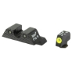 Picture of Trijicon HD XR Night Sight Set - 3 Dot Green Tritium With Yellow Front Outline - Fits Glock 17/19/26/27/33/34 GL601-C-600835