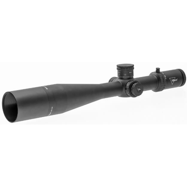 Picture of Trijicon Tenmile 5-50x56mm Extreme Long-Range Riflescope with Red/Green MRAD Center Dot with Wind Holds - Second Focal Plane - 34mm Tube - Matte Black - Exposed Elevation Adjuster with Return to Zero Feature TM5056-C-3000017