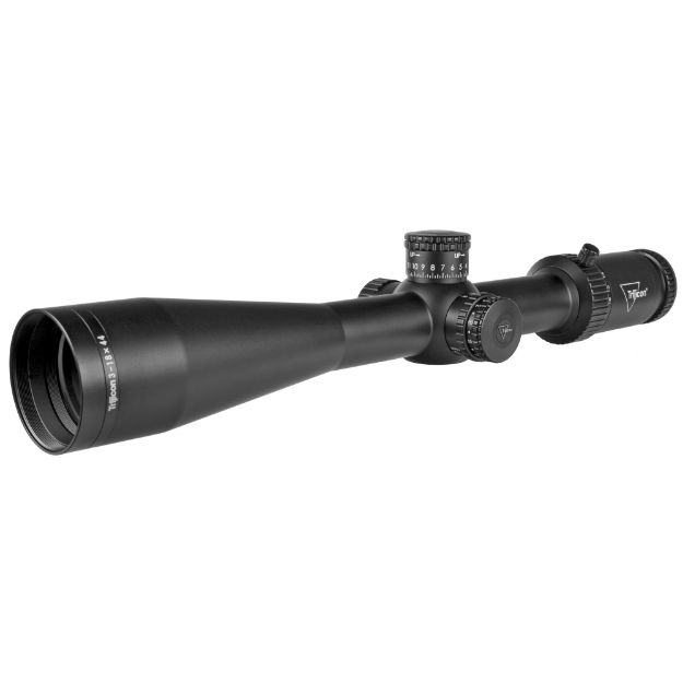 Picture of Trijicon Tenmile HX 3-18x44mm First Focal Plane Riflescope with MOA Precision Tree (Red/Green Illumination) - 30mm Tube - Satin Black - Exposed Elevation Adjuster with Return to Zero Feature TMHX1844-C-3000001