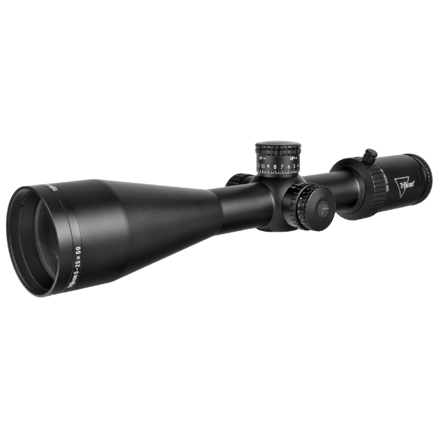 Picture of Trijicon Tenmile HX 5-25x50mm Second Focal Plane Riflescope with Red MOA Center Dot - 30mm Tube - Satin Black - Exposed Elevation Adjuster with Return to Zero Feature TMHX2550-C-3000010