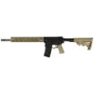 Picture of Troy A3 - Semi-automatic - AR - 223 Remington/556NATO - 16" Barrel - Matte Finish - Flat Dark Earth/Black - 6 Position Collapsible Stock - 30 Rounds - 1 Magazine SCAR-CA3-16FBB1