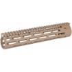 Picture of Troy Battle Rail - 10.5" Low-Profile SOCC Rail - Fits AR-15 Rifles - 223REM/556NATO - M-LOK - Aluminum - Flat Dark Earth SRAI-SR1-10FT-00