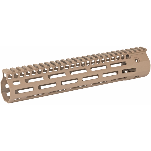 Picture of Troy Battle Rail - 10.5" Low-Profile SOCC Rail - Fits AR-15 Rifles - 223REM/556NATO - M-LOK - Aluminum - Flat Dark Earth SRAI-SR1-10FT-00