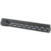 Picture of Troy Battle Rail - 15" High-Profile SOCC Rail - Fits AR - 308 Win - M-LOK - Aluminum - Black SRAI-SR3-15BT-00