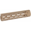 Picture of Troy Battle Rail - 9.25" Low-Profile SOCC Rail - Fits AR - 223REM/556NATO - M-LOK - Aluminum - Flat Dark Earth SRAI-SR1-90FT-00