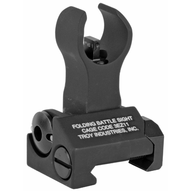 Picture of Troy BattleSight - Folding Front Sight - HK Style - Tritium - Picatinny - Black Finish - Updated 1-Piece Design SSIG-FBS-FHBT-02