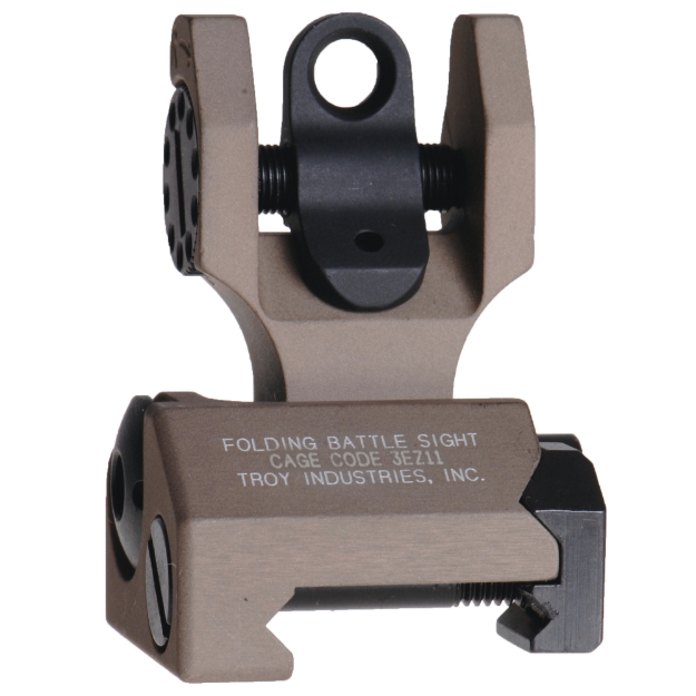 Picture of Troy BattleSight - Folding Rear Sight - Flat Dark Earth Finish SSIG-FBS-R0FT-00