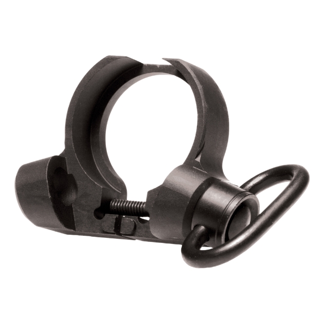 Picture of Troy Professional Grade Receiver Sling Adapter - Fits AR-15 - Quick Detach Swivel - Black Finish SMOU-PGR-00BT-00