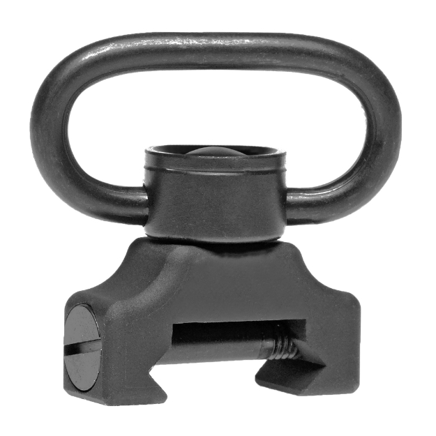 Picture of Troy QD360 - QD Sling Mount with Swivel - 360 Degree Push Button - Black Finish - Fits Battlerail SMOU-PBS-00BT-00