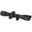 Picture of Truglo 4x32 Compact Scope Series - Rimfire Rifle Scope - 4X 32 - 1" - Duplex Reticle - Waterproof - Fogproof - Nitrogen Gas Filled - Rubber Eye Guard - 4" Eye Relief - Compact/Lightweight - Mounting Rings Included - Matte Finish TG-TG8504BR