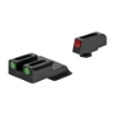 Picture of Truglo Brite Site Fiber Optic Red Front 3 Dot Sight - Green Rear Sight - Fits S&W Shield 380EZ TG-TG131MP1