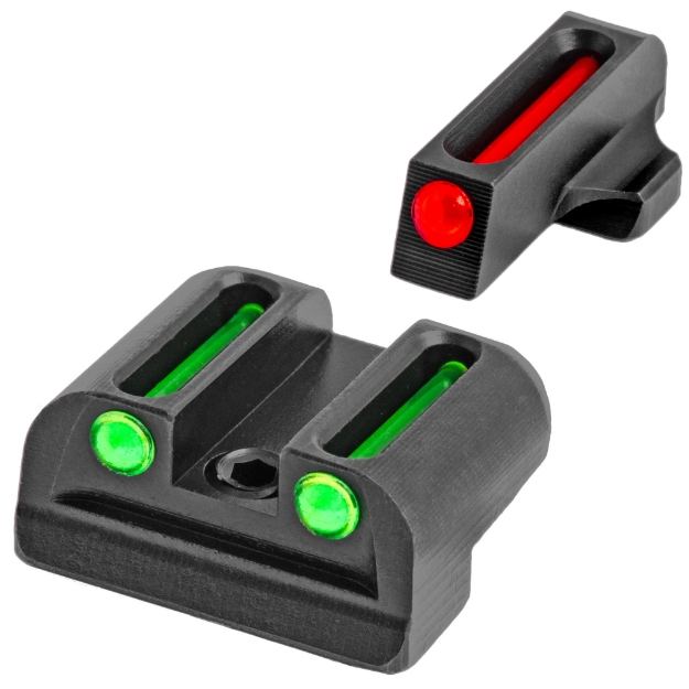 Picture of Truglo Brite Site Fiber Optic Red Front 3 Dot Sight - Green Rear Sight - Fits Sig Sauer #6/#8 TG-TG131S2