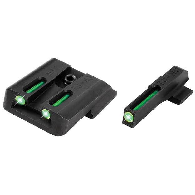 Picture of Truglo Brite-Site Tritium/Fiber Optic Sight - Fits S&W M&P - Green TG-TG131MPT