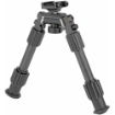 Picture of Truglo Tac-Pod Carbon Pro Bi-Pod - Carbon Fiber and Aluminum Construction W/ Rubber Feet - Pivoting Base and Rotating Design Allows for Ease Shooting Angle Adjustment - 6-9 Inch Leg Length - Picatinny Rail Mount TG-TG8903S