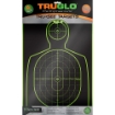 Picture of Truglo Tru-See - Target - 12"x18" - Handgun - Green - Self-adhesive - 6 Targets TG-TG13A6