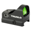 Picture of Truglo TRU-TEC - Reflex - 23x17mm - 3 MOA Red Dot - Black - Compatible with Optic Ready Pistols - Includes Dovetail Mount For Glock TG-TG8100B1