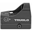 Picture of Truglo TRU-TEC Micro Red Dot - 1X23 - 3MOA - 23mm X 17mm Multi-Coated Objective Lens - Matte Black - Hardshell Cover - 45 Degree Offset Mount - and CR2032 Battery Included TG-TG8100BM