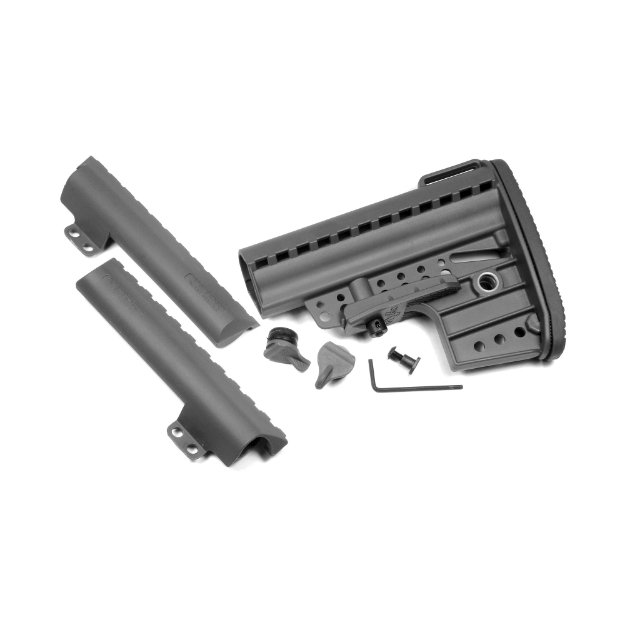 Picture of VLTOR IMOD Mil-Spec Stock - Fits AR-15 - with Butt Pad - Black AIB-MCB