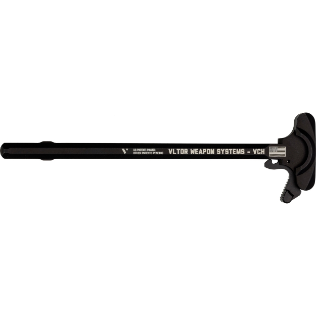 Picture of VLTOR Victory - Charging Handle - Medium Latch - Fits AR-10 - Matte Finish - Black VCH-LF-4