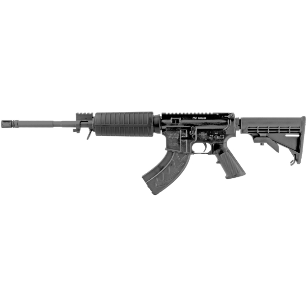 Picture of Windham Weaponry SRC - Semi-automatic Rifle - 7.62X39mm - 16" M4 Chrome Lined Barrel - A2 Flash Hider - Anodized Finish - Black - 6 Position Stock - 30 Rounds - 1 Magazine R16M4FTT-762