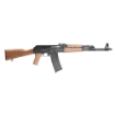 Picture of Zastava M90 - Semi-automatic Rifle - 556NATO - 18.25" Barrel - Chrome Lined - Matte Finish - Black - Walnut Stock Set - 30 Rounds - BLEM (Damaged Case) ZR90556WM