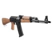 Picture of Zastava M90 - Semi-automatic Rifle - 556NATO - 18.25" Barrel - Chrome Lined - Matte Finish - Black - Walnut Stock Set - 30 Rounds - BLEM (Damaged Case) ZR90556WM