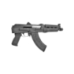 Picture of Zastava ZPAP92 - Semi-automatic - AK Pistol - 7.62X39 - 10" Chrome Lined Barrel - Blued - Polymer Grip - Wood Handguard - 30 Rounds - 1 Magazine - Bulged Trunnion - Hinged Top Cover - 1.5MM Receiver - BLEM (Missing Front Sight) ZP92762M