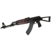 Picture of Zastava ZPAPM70 - Semi-automatic Rifle - AK - 7.62X39 - 16.3" Chrome Lined Barrel - Matte Finish - Black - Blood Red Handguard - TangoDown Grip - Triangle Fixed Stock - 30 Rounds ZR7762RT