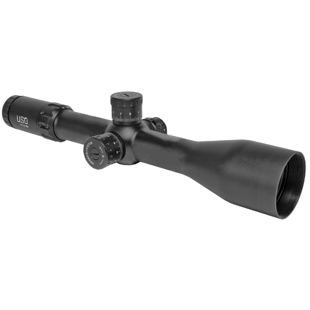 Picture of US Optics TS Series Rifle Scope - 2.5-20X50mm - 34mm Main Tube - First Focal Plane - 1/10 Mil Adjustments - Black - GenIIXR Reticle TS-20X GENIIXR