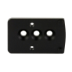 Picture of Unity Tactical Fast - Offset Optic Mounting Plate - 2.05" Optical Height - Compatible with UNTY LPVO Mount and Adapter - RMR/SRO Footprint - Anodized Finish - Black FST-SOPR