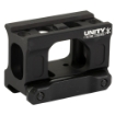 Picture of Unity Tactical FAST Micro - Red Dot Mount - 2.26" Optical Height - Compatible with CompM5s - CompM5b - Duty RDS Footprints - Anodized Finish - Black FST-MISB