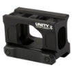 Picture of Unity Tactical FAST Micro - Red Dot Mount - 2.26" Optical Height - Compatible with CompM5s - CompM5b - Duty RDS Footprints - Anodized Finish - Black FST-MISB